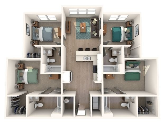 4BR/4BA – D1